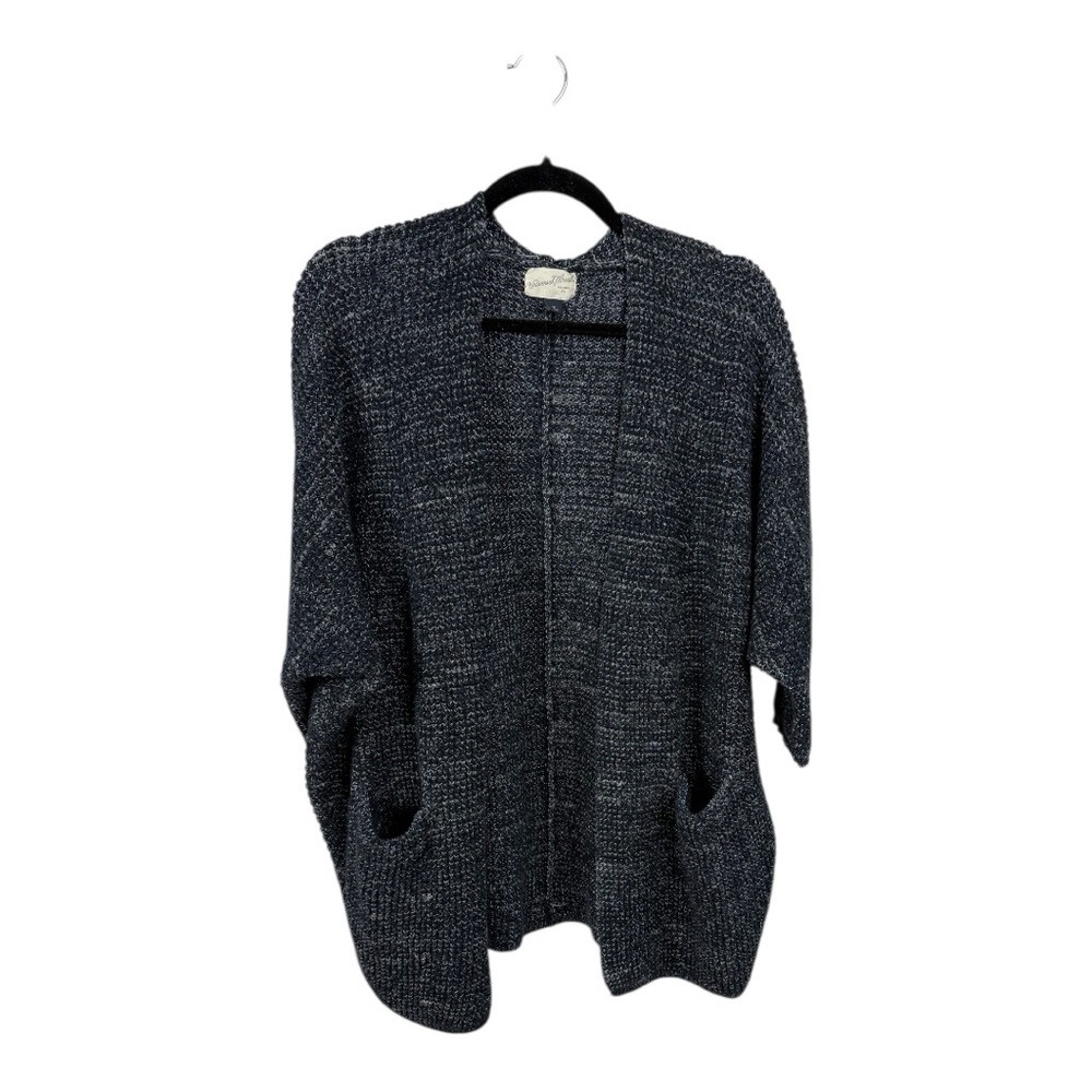 Universal Thread Navy Marled Cocoon Cardigan Size… - image 2
